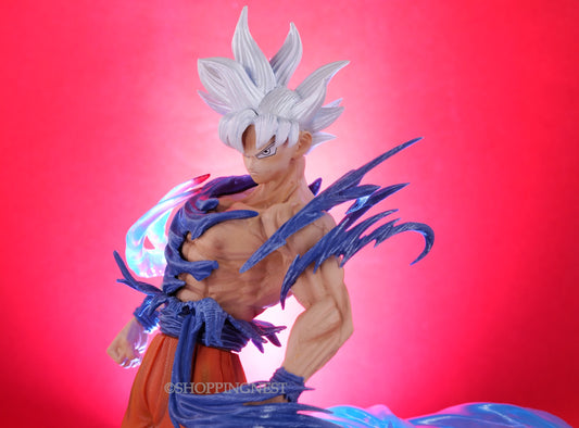 DBZ GOKU |BIG ultra Instinct With 2 Head | 50 Cms |