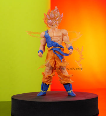 Dragon Ball Z GOKU Super Saiyan SSJ 2 Action Figure Anime Model PVC | 18 CMS |