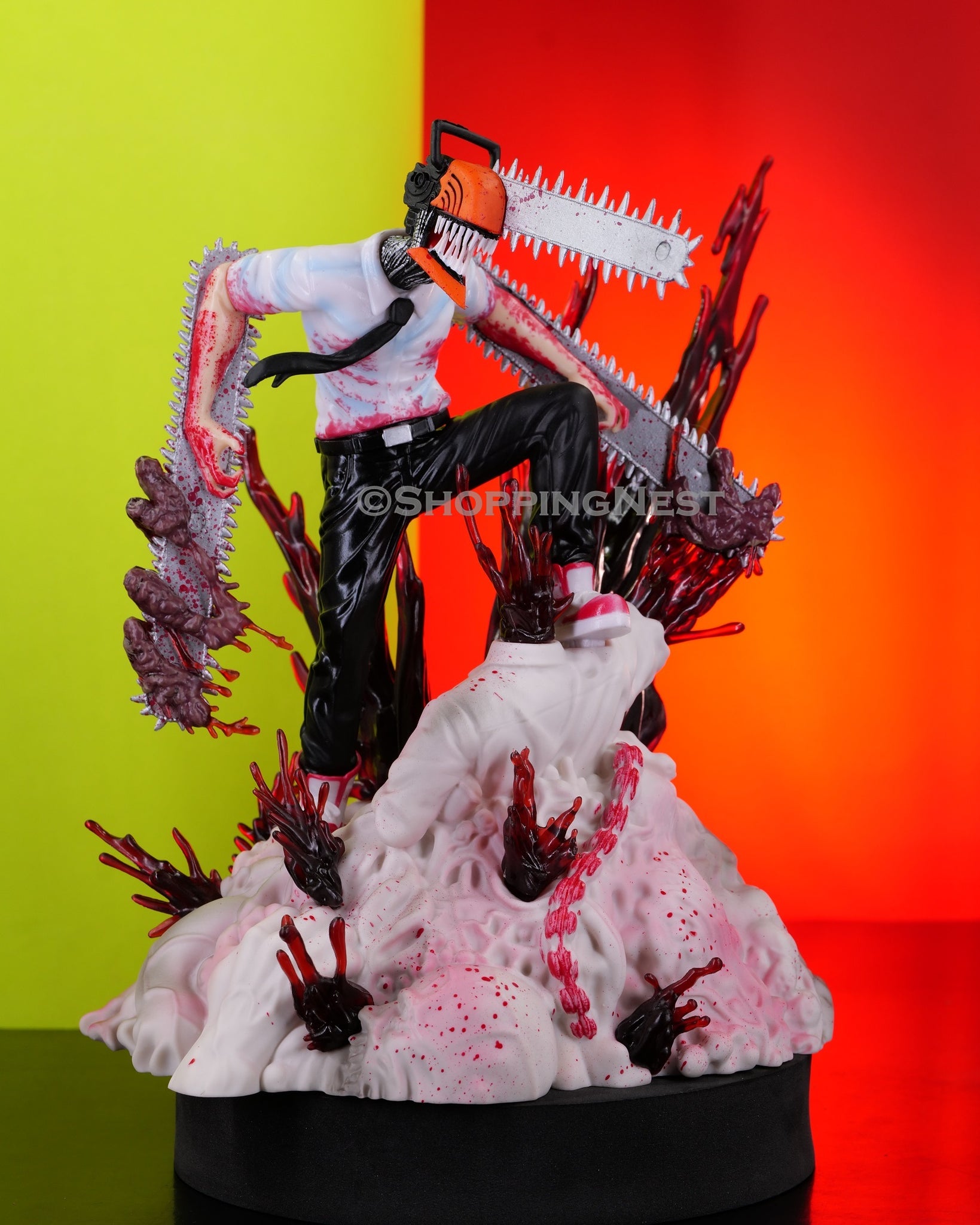 Chainsaw Man | Denji Enrage Mode Anime Action Figure | 29 Cm |