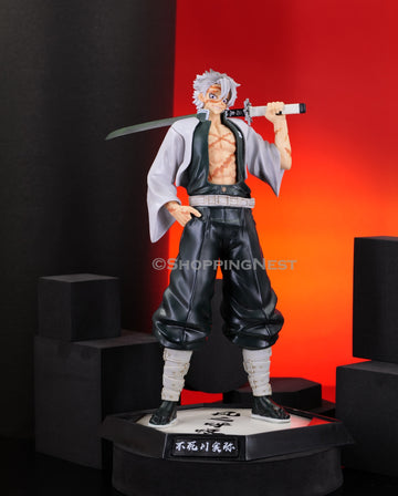 Demon Slayer Sanemi Shinazugawa Wind Style Hashira Action Figure | 30 CMS |