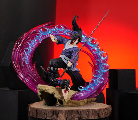 Demon Slayer Tsugikuni kokushibu Anime Figure | Kimetsu No Yaiba Action Figurine