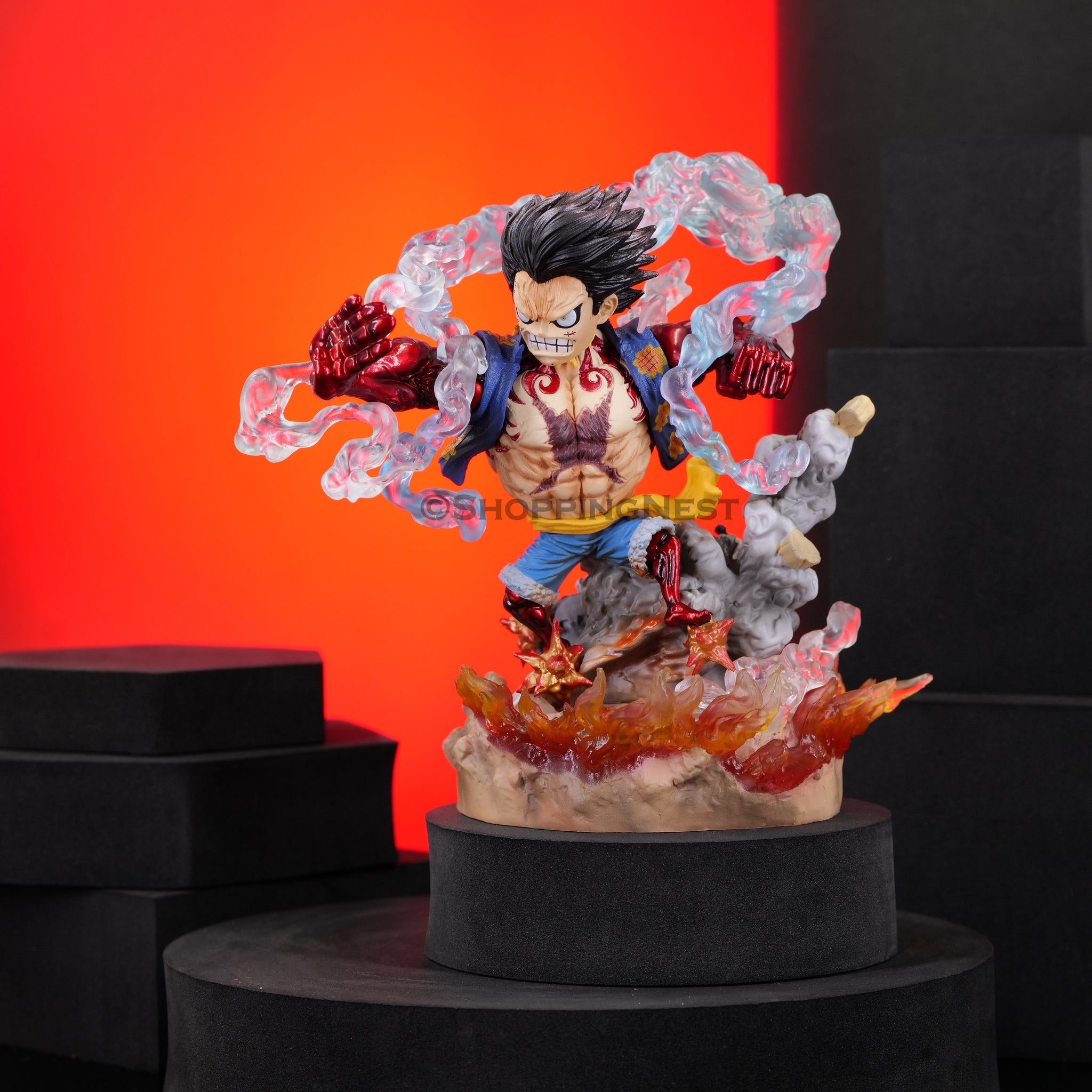 One Piece Monkey D Luffy G5 Gear Fourth Ape King Spear Action Figure | 16 CMS |