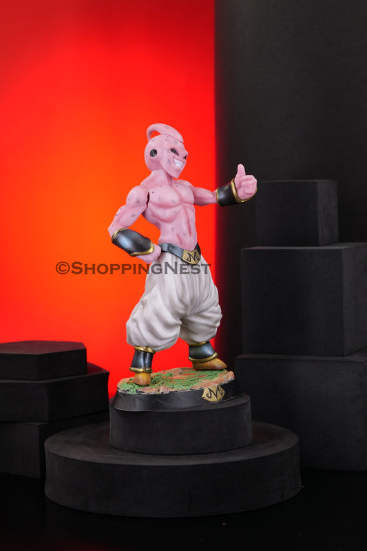 DBZ Anime | Majin Buu Thumbs up Pose Action Figurine | 20 CM |