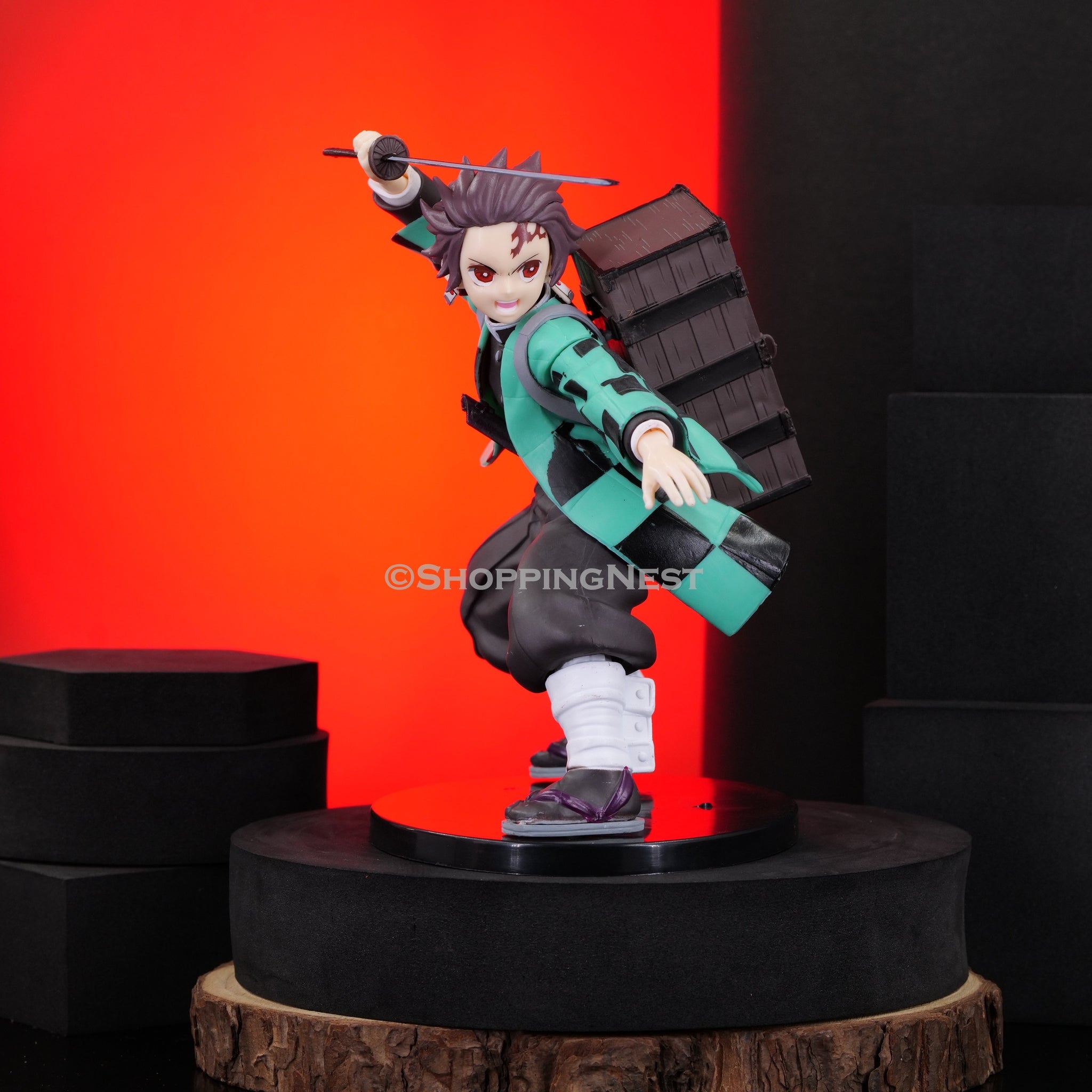 Demon Slayer: Kimetsu no Yaiba Kamado Tanjirou Backpack Ver. PVC Figure