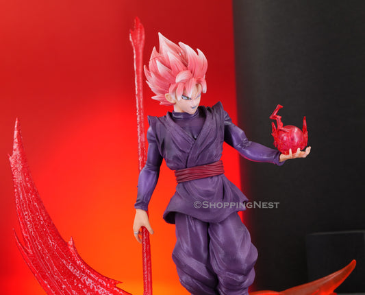 Drgon Ball Z Black goku Zamasu  Action Figure without Light | 35 CMS |