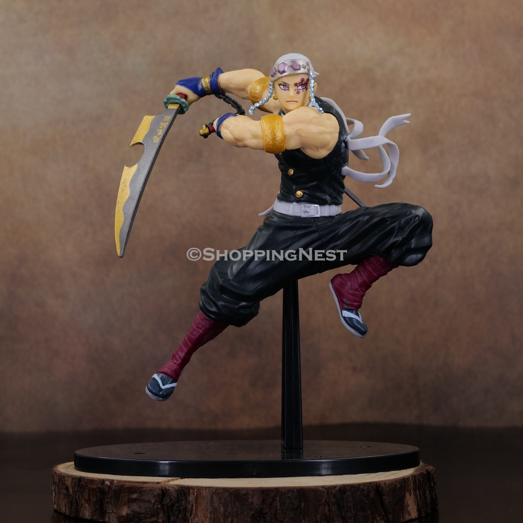 Demon Slayer Tengen Uzui Wind Hashira Action Figure  | 20 CMS |