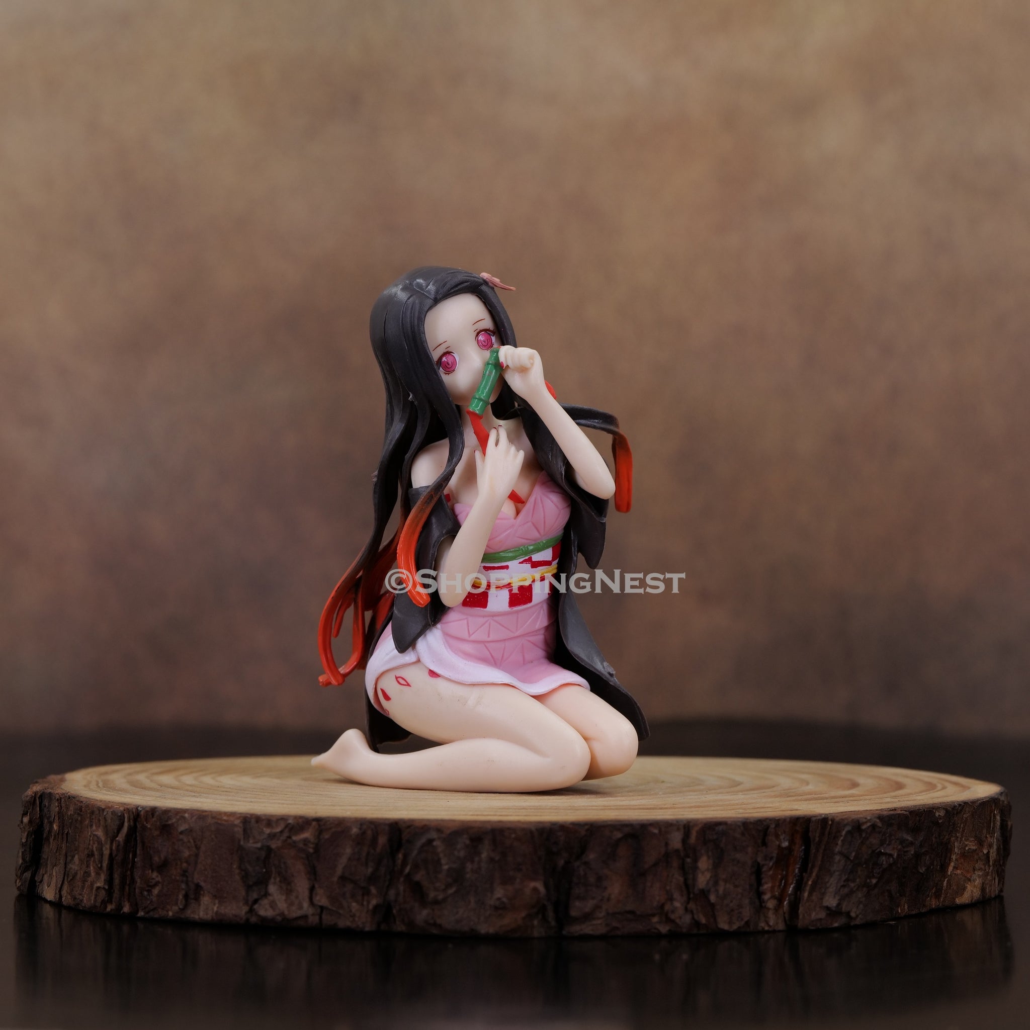 Demon Slayer Nezuko Sitting Cute Demon Mode  Action Figure | 11 CMS |