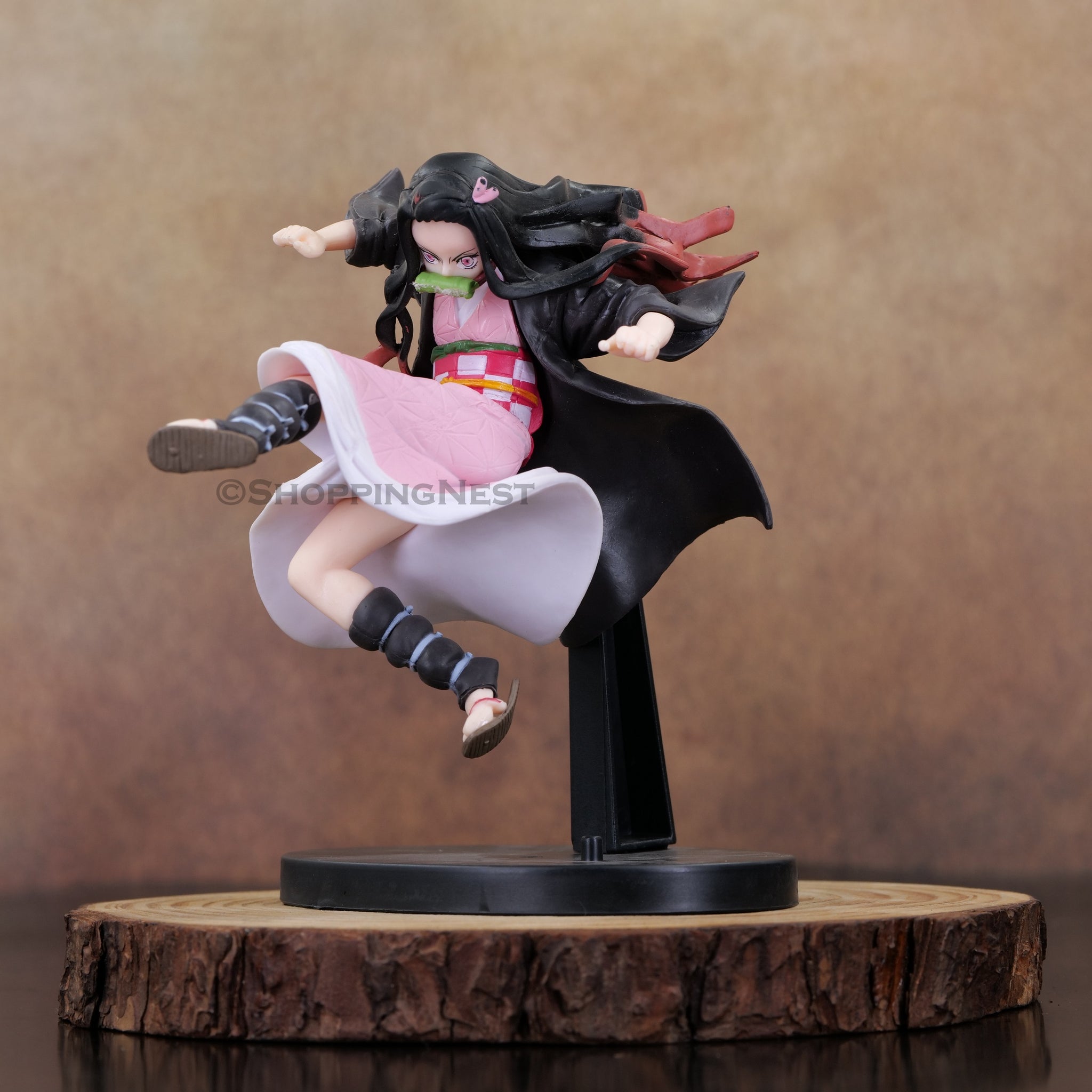 Demon Slayer Nezuko Kamado Attacking Mode Action Collectible Anime Figurine | 18 CMS |