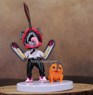 Chainsaw Man Denji Pochita Action Figure Set | 15 Cms |