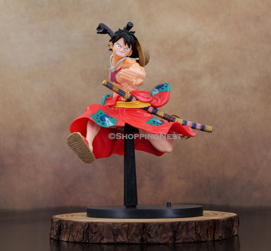 One Piece Anime Running Monkey D Luffy Action Figure | 20 cm |