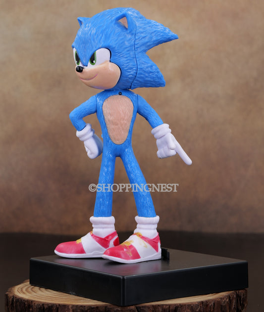 Sonic Action Figure Limited Edition for Car Dashboard, Decoration | 20 CMS |