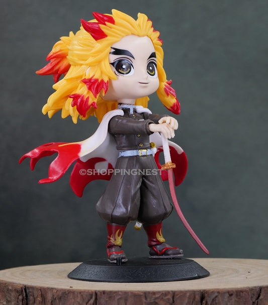 Demon Slayer Rengoku Q Posket Action Figure | 15cm |