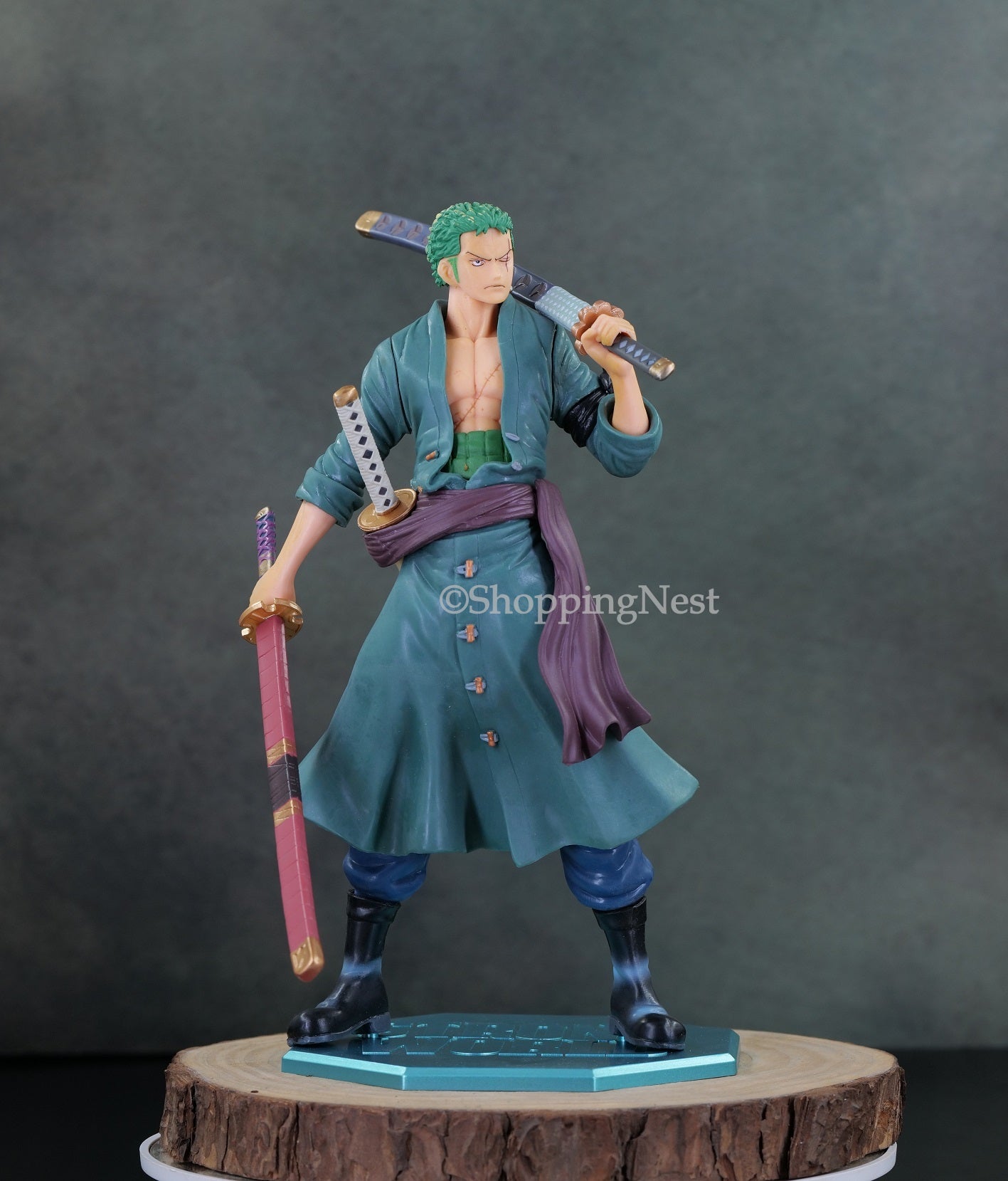 One Piece Roronoa Zoro With 3 Swords Action Figure | 23 cms |