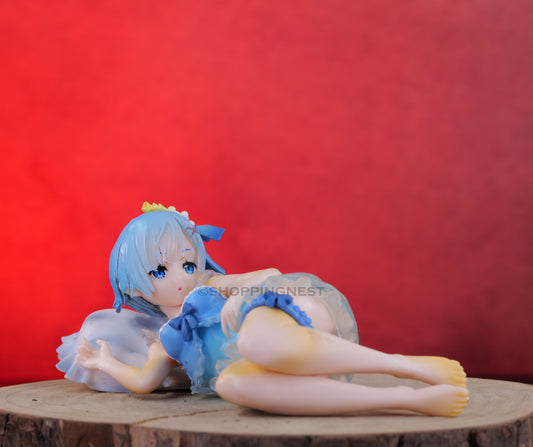 Re Zero Starting Life in Another World: Rem Sleeping Position Action Figure | 15 CMS |