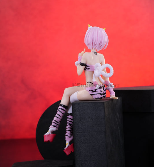 Pink Leopard Wrap Chest Figure Anime Figure PVC Figure | 16CM |