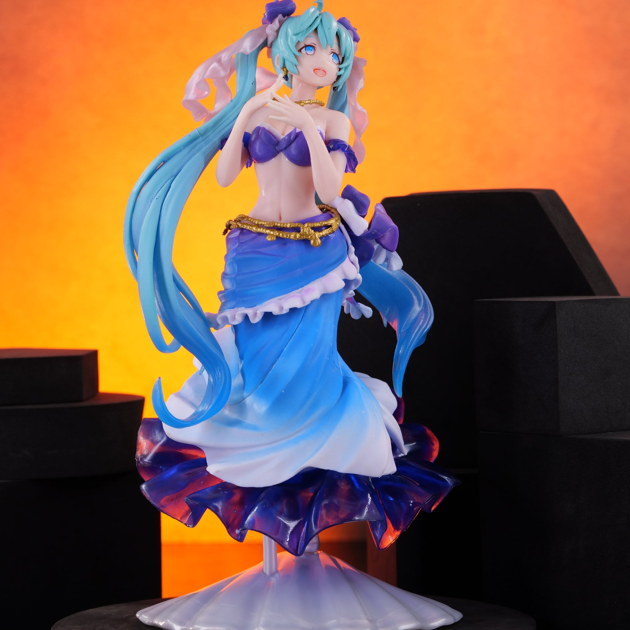 Hatsune Miku AMP PVC Statue Princess Mermaid Ver | 21cm |