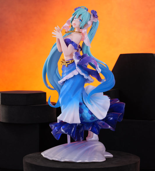 Hatsune Miku AMP PVC Statue Princess Mermaid Ver | 21cm |