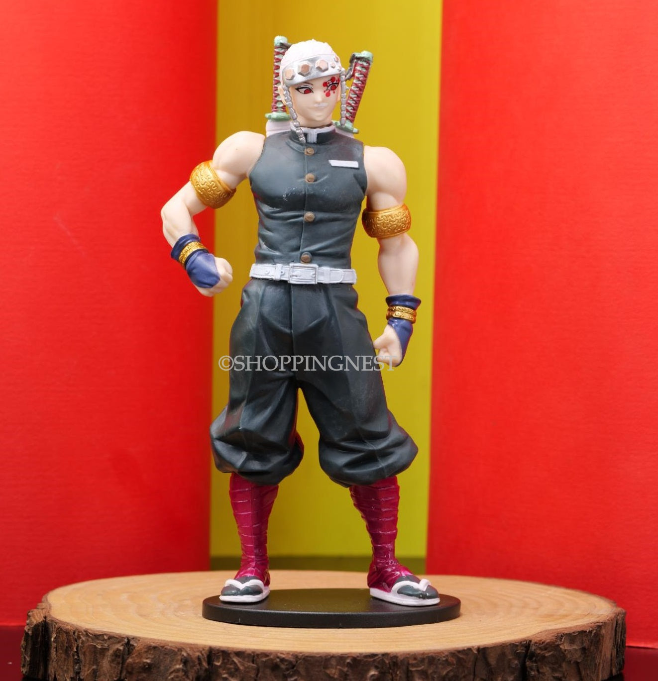 Demon Slayer Tengen Sound Hashira Action Figure PVC Model Anime Figurine (16 Cms)