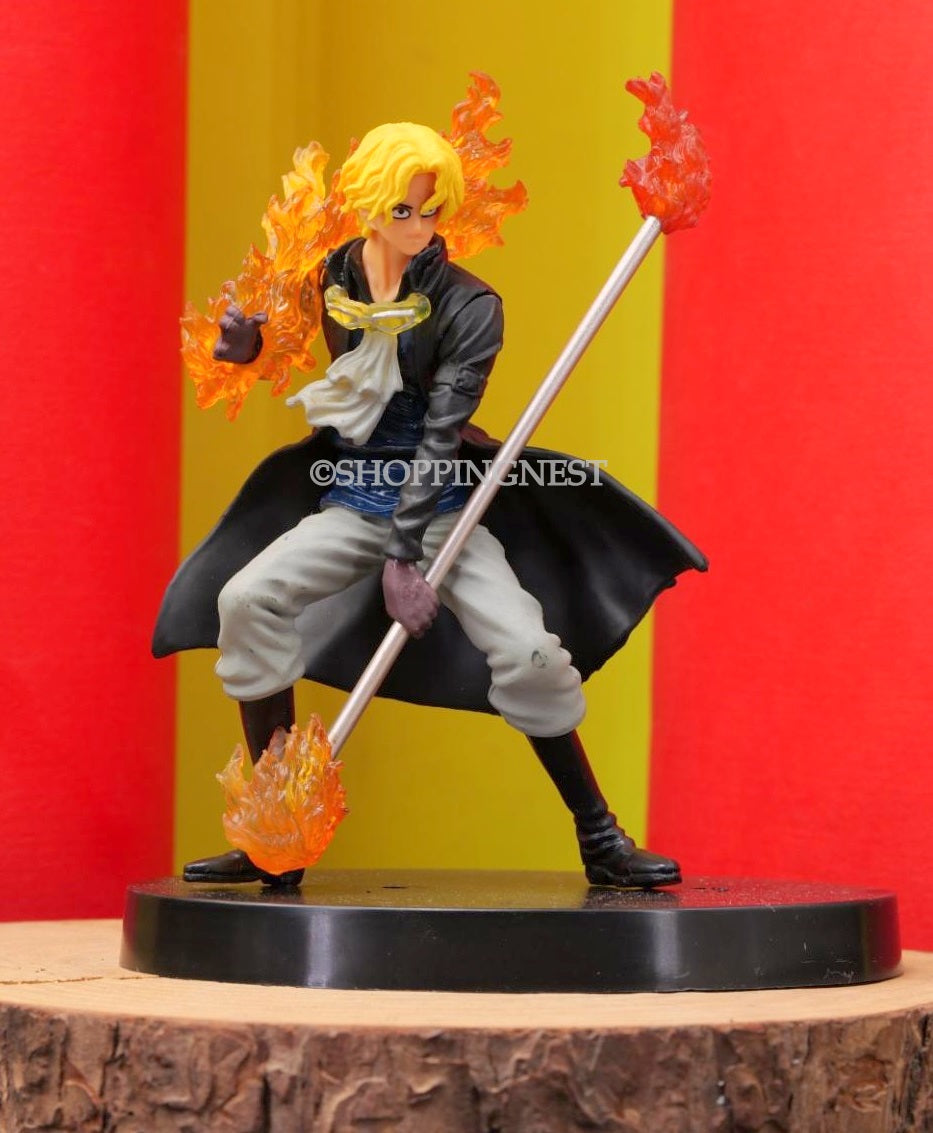 One Piece Sabo Flame Brother Anime Action Figure  | 14 CMS |