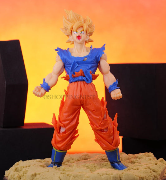 Dragon Ball Z Super Saiyan Goku PVC  Anime Figures. | 18 Cm |