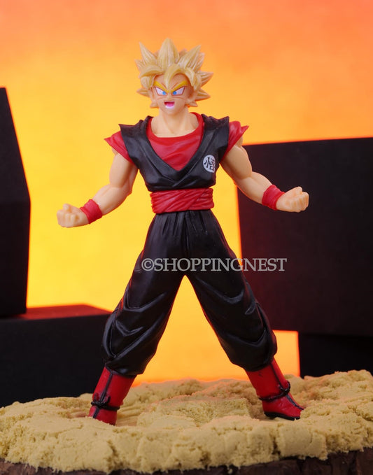 DBZ goku super saiyan SSJ Model 2 self standing Action Figure  | 16.5 CMS |