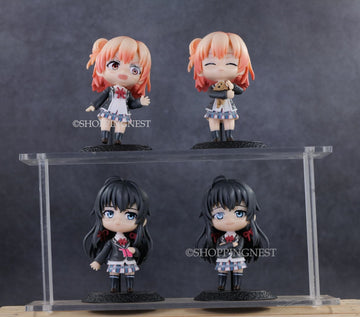 My Teen Romantic Comedy Gone Wrong Cute Action Figure Set of 4 | 10 CMS |