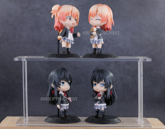 My Teen Romantic Comedy Gone Wrong Cute Action Figure Set of 4 | 10 CMS |