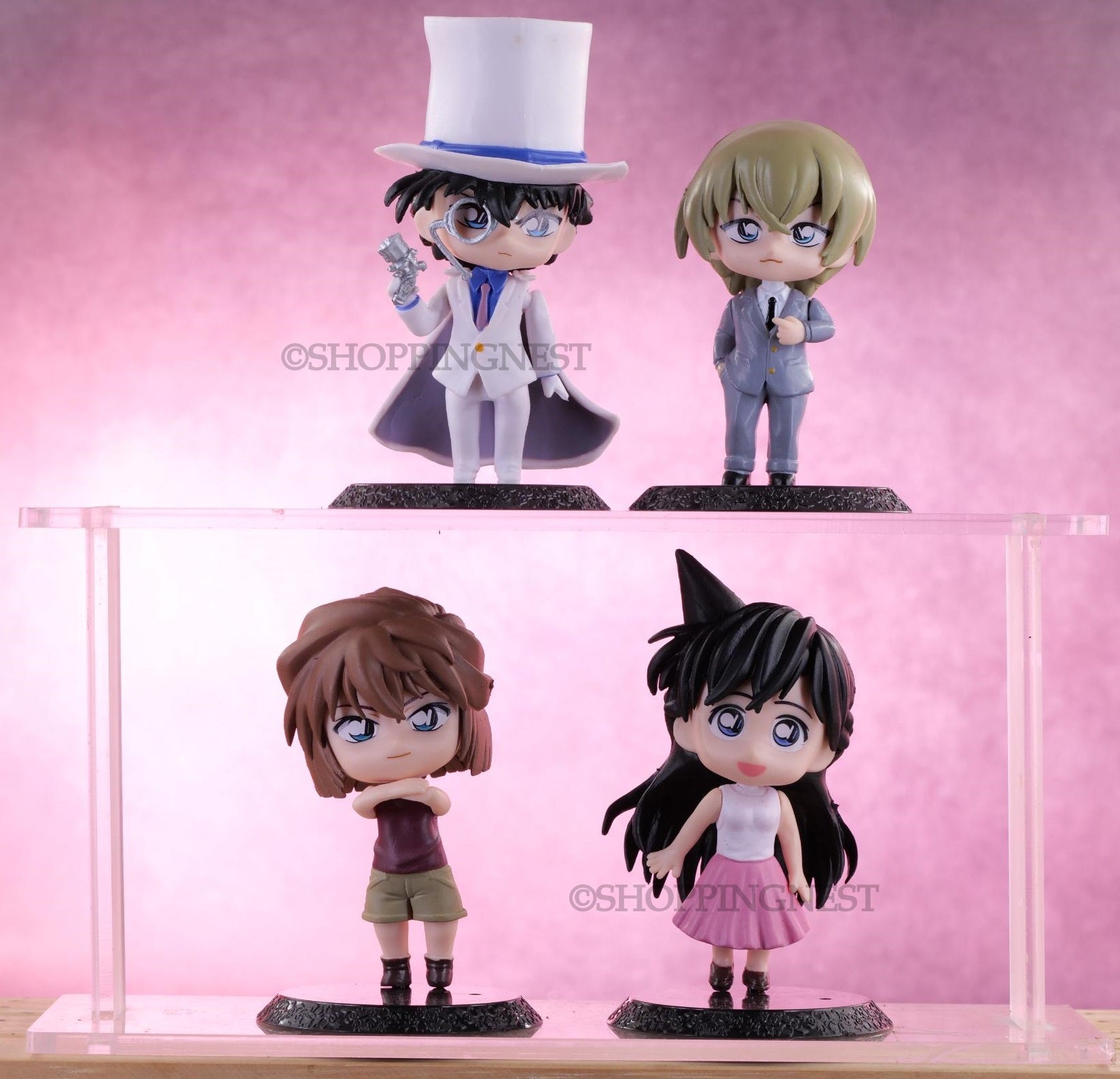 Anime Detective Conan Set of 4 Action Figures | Model B | 10 CMS |