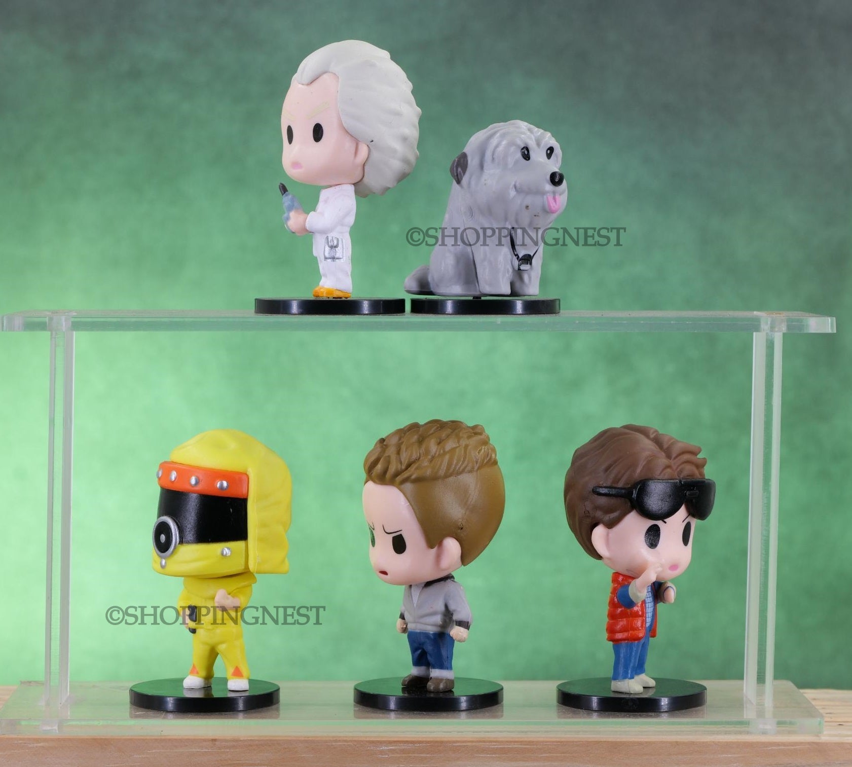 Back to The Future Set of 5 Action Figures  | 5.5-8 Cms |