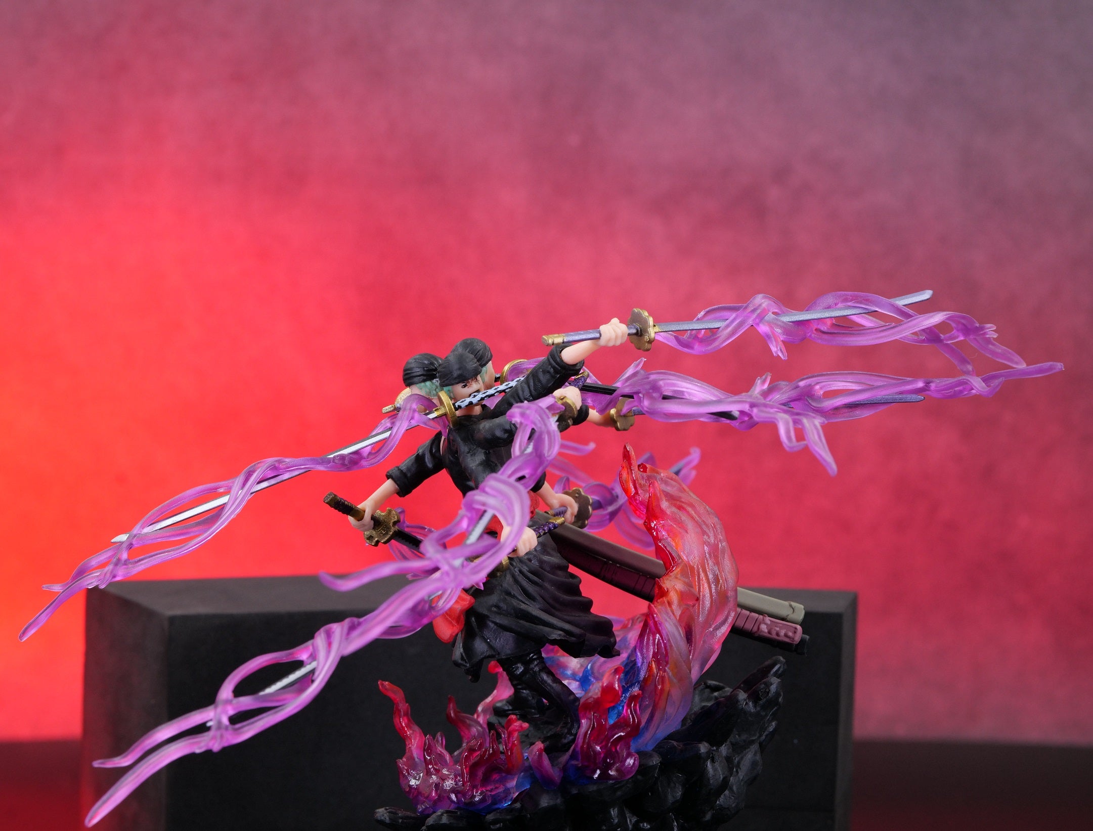 One Piece Roronoa Zoro Nine Knives Three Faces Asura Form Action Figur