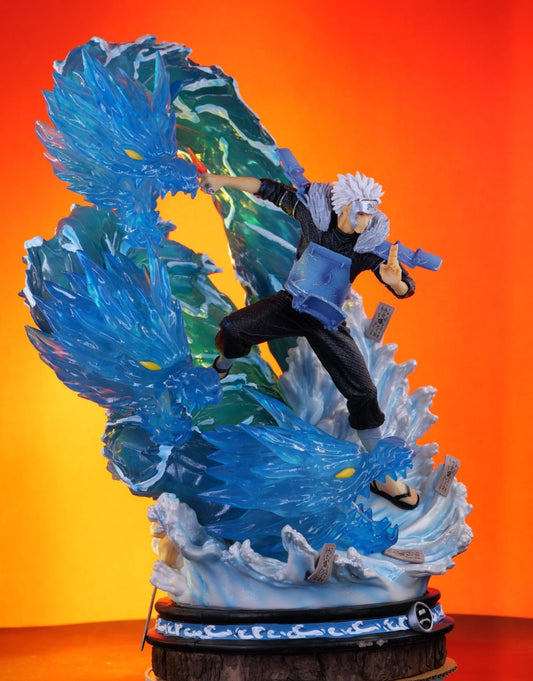 Naruto Senju Tobirama Action Figure With Light Second Hokage | 43 CM |