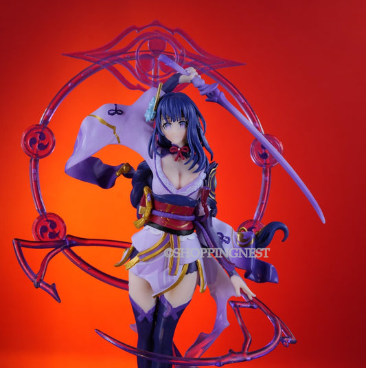 Genshin Impact Beelzebul Action Figure GK Statue PVC Model Base LED Light | 28CM |