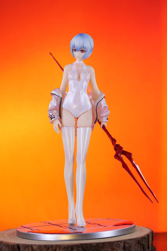 Neon Genesis Evangelion GK Ayanami Rei EVA Longinus Gunner Waifu Action Figure | 26 Cms) |