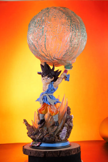 Dragon Ball GT Goku Spirit Bomb Action Figure With Lights | 50 Cms |