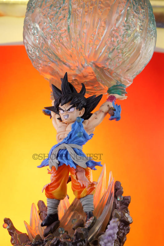 Dragon Ball GT Goku Spirit Bomb Action Figure With Lights | 50 Cms |