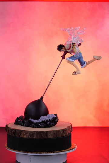 One Piece | Rare Luffy Gear 2 Anime Action Figure | 28 Cms |