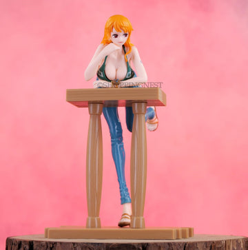 One Piece Nami  Action Figure Over Count Pirate Anime Figure |  16 Cms |