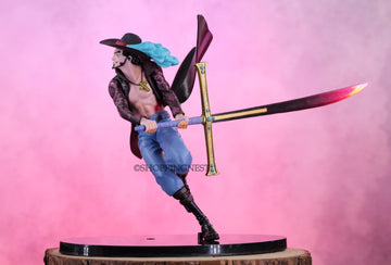 One Piece Dracule Mihawk Action Figure PVC Anime Figurine | 15 CMS |