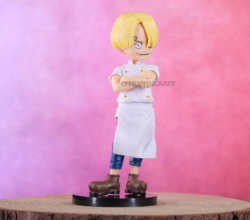 One Piece Vinsmoke Sanji Teenager Cartoon Ace PVC Action Figure |14.5 CMS |