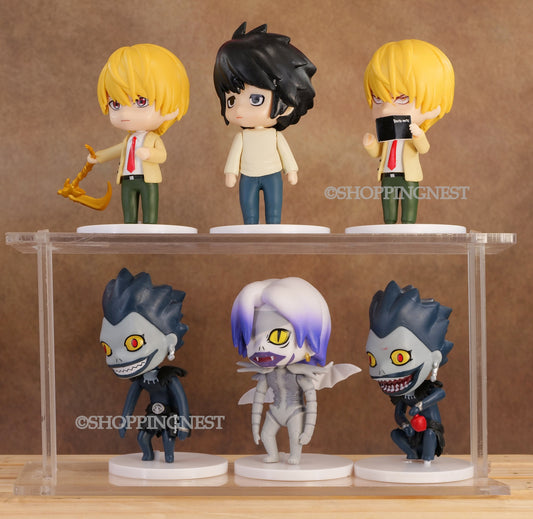 Death Note Action Figure Set Of 6 - Limited Edition for Car Dashboard | 11 CMS  |