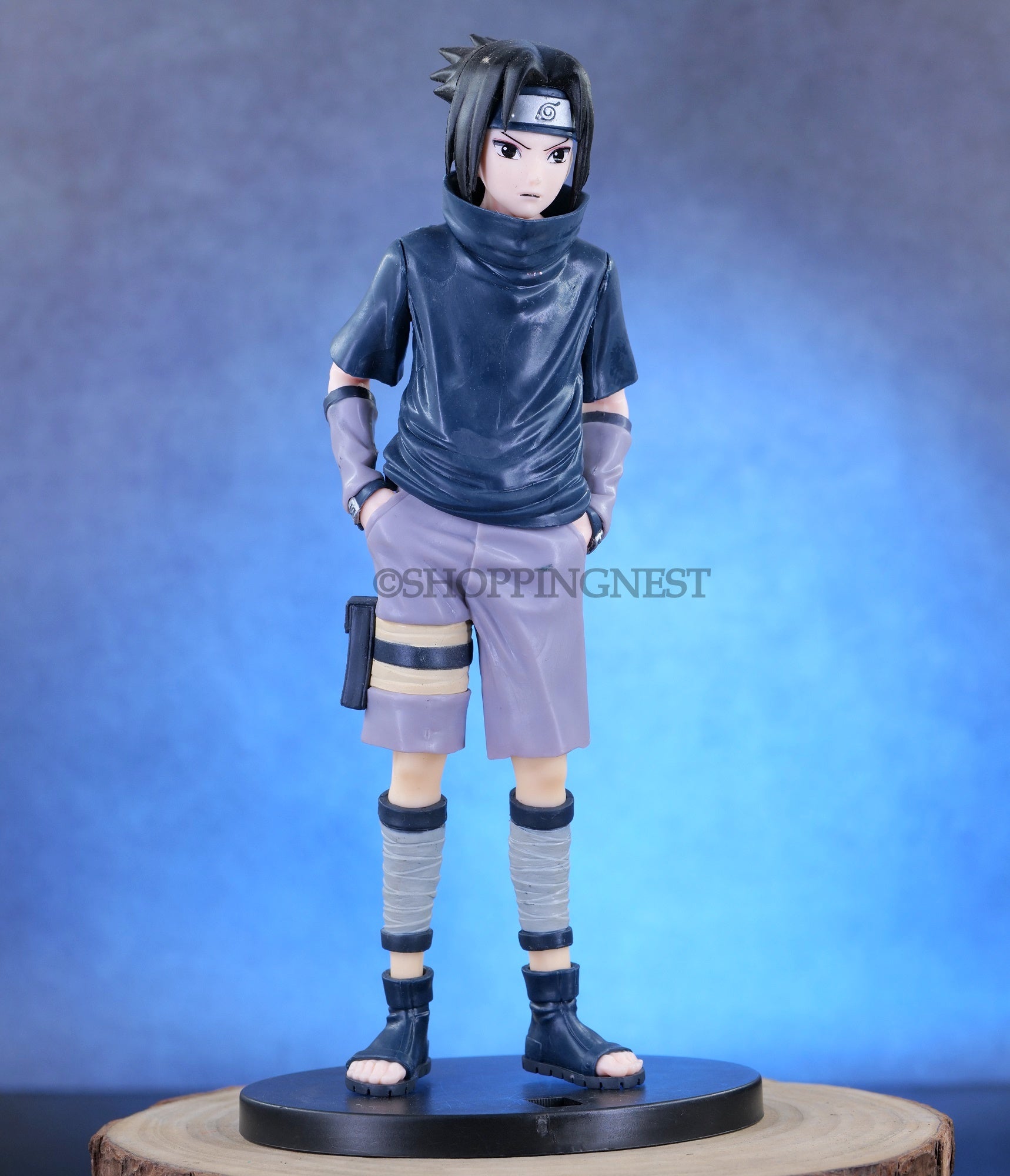 Naruto Sasuke Uchiha Leaf Village Shinobi PVC Action Figure | 28 cm |