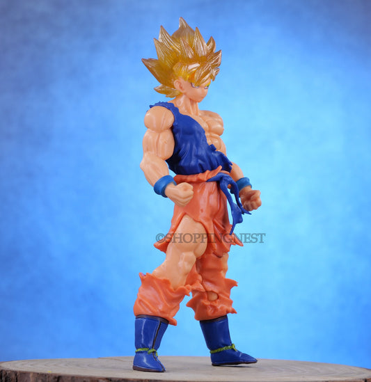 Anime DBZ Goku Super Saiyan SSJ2 Self Standing Action Figures | 17 CMS |