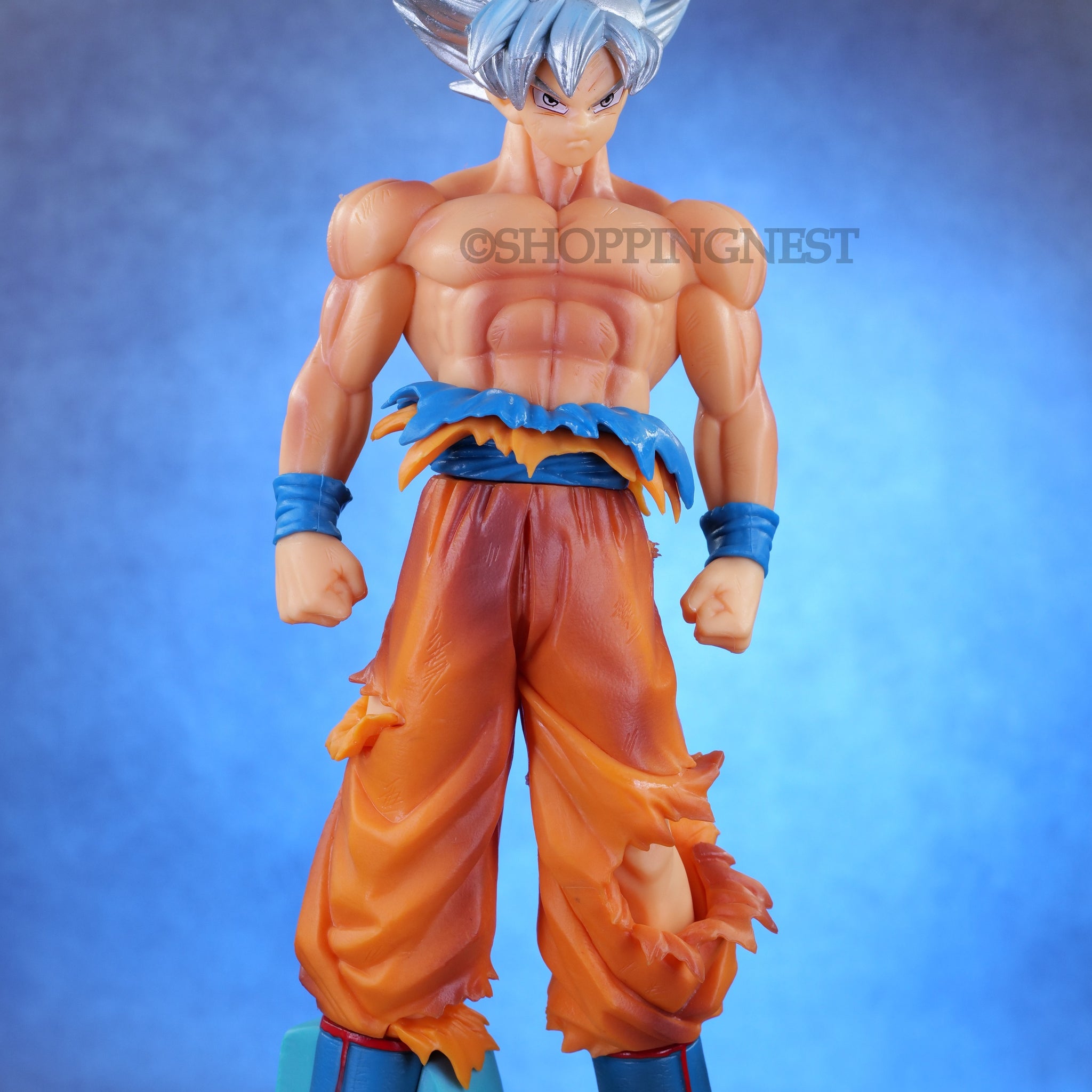 Dragon Ball Z | Goku Super Saiyan SSJ Perfected Ultra Instinct Anime Action Figure | 28 Cm |