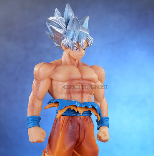 Dragon Ball Z | Goku Super Saiyan SSJ Perfected Ultra Instinct Anime Action Figure | 28 Cm |