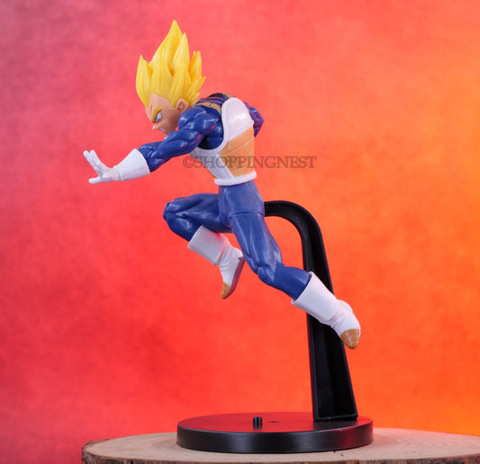 DBZ Vegeta Super Saiyan SSJ 1 in Action Flying Fight | 18 CMS |