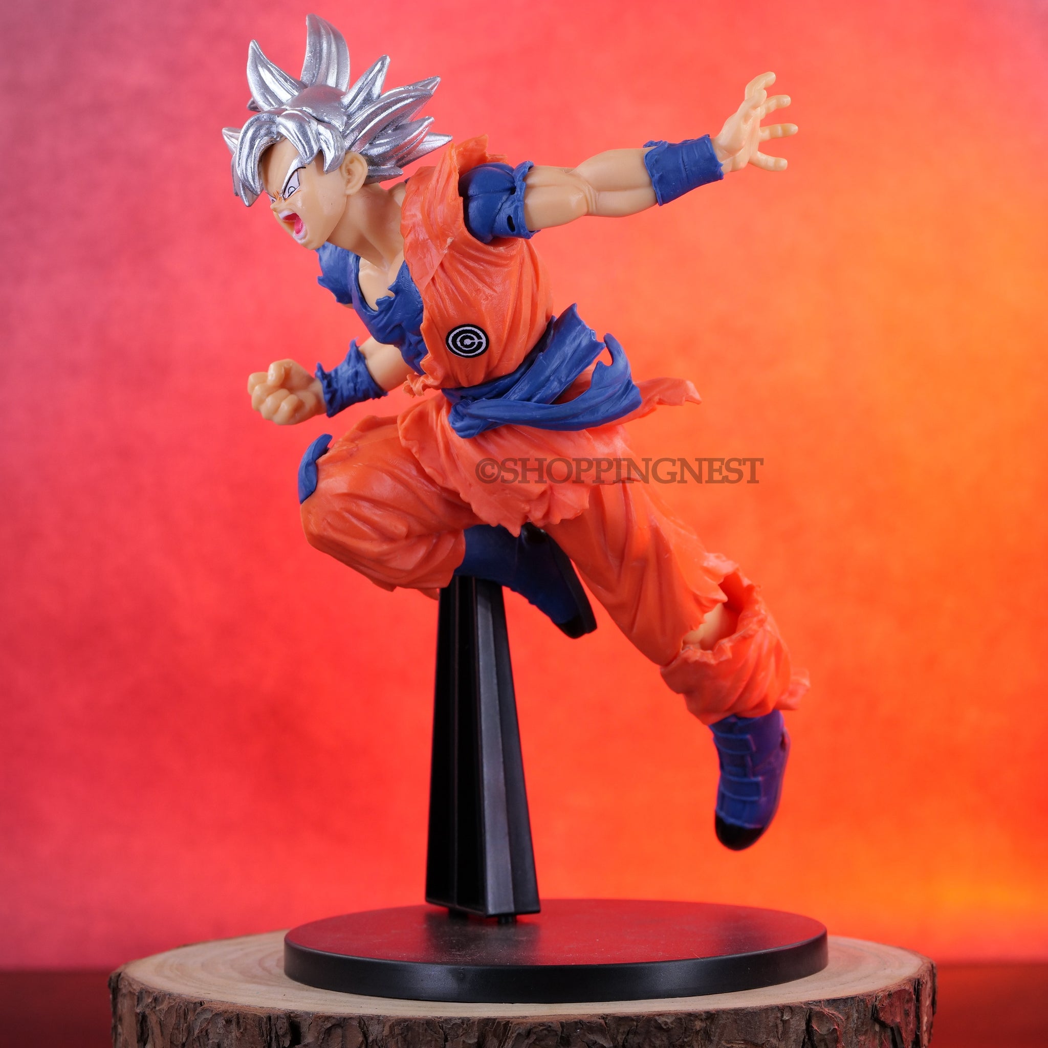 DBZ |Goku Ultra Istinct Vol 4 Action Figure | 18 Cms|