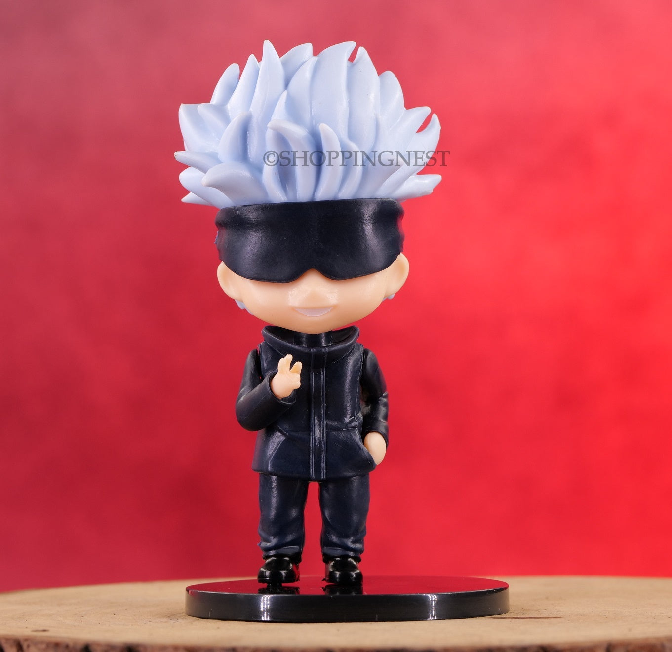 Jujutsu Kaisen Gojo Satoru  PVC Figurine Toy Desktop Doll Set B  Action Figure  | 9.5 Cms |