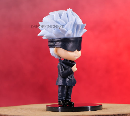 Jujutsu Kaisen Gojo Satoru  PVC Figurine Toy Desktop Doll Set B  Action Figure  | 9.5 Cms |