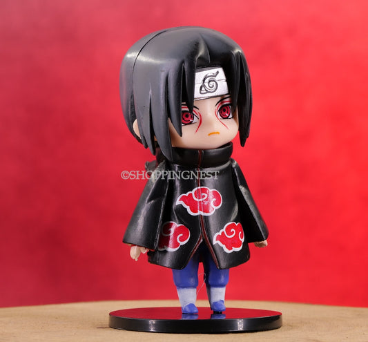 Naruto Itachi Set- B Action Figure Ninja Collection Height -| 10CM | PVC