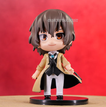 Action Figure Set for Collection Anime Series Character Osamu Dazai (10cm)